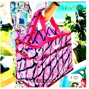 NWT Lilly Pulitzer Insulated Beach Picnic Cooler Tote Shoulder Bag